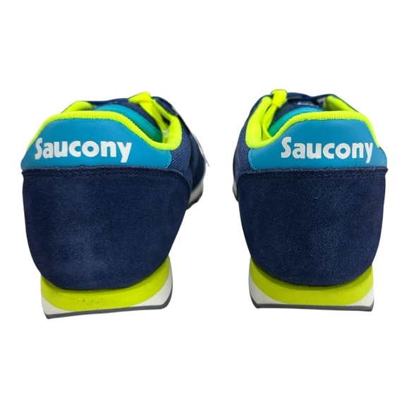 Saucony Jazz Low Pro Blue Green Athletic Shoes Training boys Size 5 - Picture 7 of 9